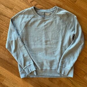 Athleta Sundown sweatshirt women’s size small blue